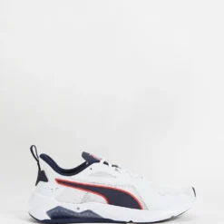 Outlet ❤️ Puma LQDCELL Method - Men's White Peacoat & Poppy Red 👏