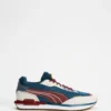 Coupon 🎉 Puma City Rider Uni Sneakers - Men's Ivory Glow, China Blue & Intense Red 🔥