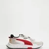 Best deal ✔️ Puma Scuderia Ferrari Wild Rider - Men's Puma White, Rosso Corsa & Grey Violet ⭐
