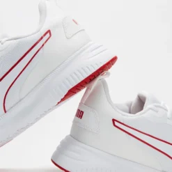 Outlet 🎉 Puma Flyer Flex - Men's White & Urban Red​ 🤩 -Mens Shoes Shop http3A2F2Fstatic.theiconic.com .au2Fp2Fpuma 9929 8500331 4
