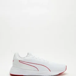 Outlet 🎉 Puma Flyer Flex - Men's White & Urban Red​ 🤩