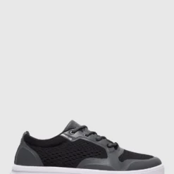 Hot Sale 😀 Quiksilver Mens Amphibian Plus 🌟 Shoes BLACK/GREY/WHITE ✨
