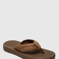 Promo ✨ Quiksilver Mens Carver Natural Leather Sandals BROWN/BROWN/BROWN ⌛ -Mens Shoes Shop http3A2F2Fstatic.theiconic.com .au2Fp2Fquiksilver 3018 5717641 6