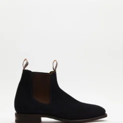 Coupon 🤩 R.M.Williams Comfort Craftsman - THE ICONIC Exclusive - Unisex Navy Suede ⭐