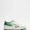 Hot Sale ❤️ Reebok Club C Revenge Vintage - Unisex Chalk, Paper White & Glen Green 🤩