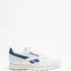Brand new 🤩 Reebok Classic Leather Shoes - Unisex Footwear White, Chalk & Vector Navy 🛒