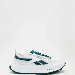 Brand new ⌛ Reebok CL Legacy - Unisex Footwear White, Midnight Pine & Footwear White 🔔