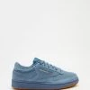 Best Sale 🔥 Reebok Club C 85 - Unisex Blue Slate, Modern Beige & Reebok Rubber Gum 🔥
