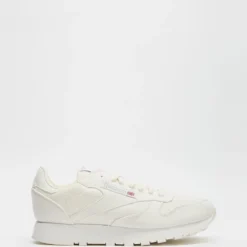 Flash Sale ✨ Reebok Classic Leather Grow - Unisex Chalk, Chalk & Chalk 😍