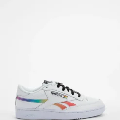New ❤️ Reebok Club C Revenge Pride - Unisex White, White & Core Black 🎁