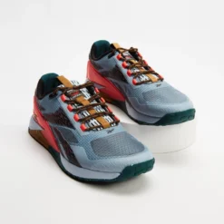 Wholesale ⌛ Reebok Performance Nano X1 Adventure 🎉 Shoes - Men's Gable Grey, Core Black & Neon Cherry ✨