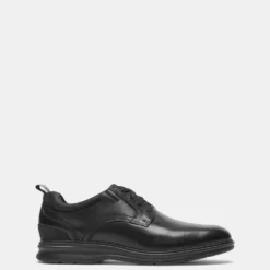 Budget ⌛ Rockport Total Motion City Plain Toe - Men's Black 🛒