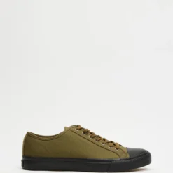 New 🧨 RRL by Ralph Lauren Belliver Canvas Sneakers Olive Drab 🎉