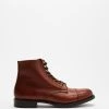 Discount ❤️ RRL by Ralph Lauren New Livingstone Boots Mahogany 🌟