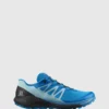 Coupon 💯 Salomon Sense Ride 4 - Men's Blue Aster, Black & Crystal Blue 🤩