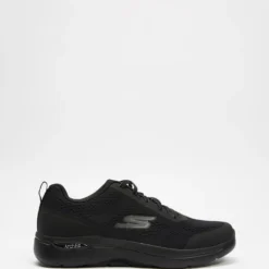 Flash Sale ❤️ Skechers Go Walk Arch Fit Idyllic - Men's Black & Black ✨
