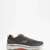 Best Pirce 😀 Skechers GOWalk Arch Fit Idyllic - Men's Charcoal & Orange ✨
