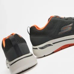 Best Pirce 😀 Skechers GOWalk Arch Fit Idyllic - Men's Charcoal & Orange ✨ -Mens Shoes Shop http3A2F2Fstatic.theiconic.com .au2Fp2Fskechers 5699 5655421 4