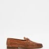 Discount ⭐ Staple Superior Molina Woven Leather Loafers Tan 🤩