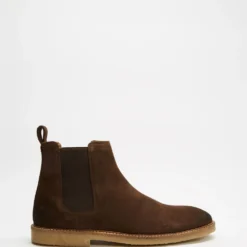 Flash Sale ✔️ Staple Superior Malmo Suede Gusset Boots Chocolate 🔔