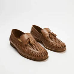 Best deal 💯 Staple Superior Milano Tassle Leather Loafers Tan ✔️