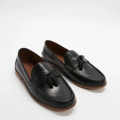 Coupon ✨ Staple Superior Casual Leather Loafers Black ⭐
