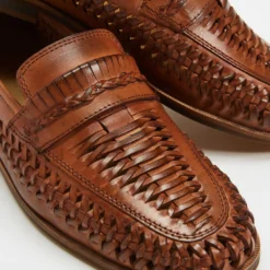 Discount ⭐ Staple Superior Molina Woven Leather Loafers Tan 🤩 -Mens Shoes Shop http3A2F2Fstatic.theiconic.com .au2Fp2Fstaple superior 7988 1751911 3