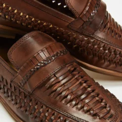 Buy 🔔 Staple Superior Molina Woven Leather Loafers Brown 🛒 -Mens Shoes Shop http3A2F2Fstatic.theiconic.com .au2Fp2Fstaple superior 8084 2751911 3
