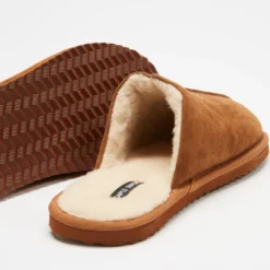 New ⌛ Staple Superior Shearling Lined Slippers Tan 🔥 -Mens Shoes Shop http3A2F2Fstatic.theiconic.com .au2Fp2Fstaple superior 8619 5090521 3