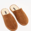 New ⌛ Staple Superior Shearling Lined Slippers Tan 🔥