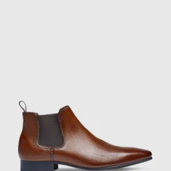 Brand new 🔔 Tarocash New Acton Gusset Boot TAN 😀