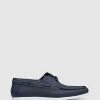 Cheapest 🔔 Tarocash Lucas Boat Shoe NAVY 😍