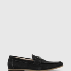Best deal 🌟 Tarocash Taylor Suede Loafer BLACK ⌛