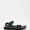 Outlet 👍 Teva Original Universal - Men's Peaks Black ❤️