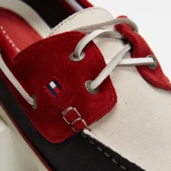 Best deal ✔️ Tommy Hilfiger Classic Suede ⭐ Boat Shoes Red, White & Blue ❤️ -Mens Shoes Shop http3A2F2Fstatic.theiconic.com .au2Fp2Ftommy hilfiger 2011 9173021 4