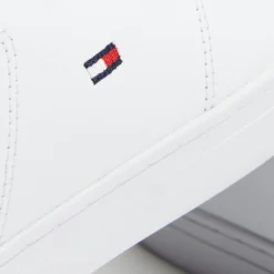 Flash Sale 🥰 Tommy Hilfiger Essential Leather Sneakers - Men's White ⭐ -Mens Shoes Shop http3A2F2Fstatic.theiconic.com .au2Fp2Ftommy hilfiger 2572 2232931 4