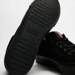 Wholesale ⌛ Tommy Hilfiger Mixed Texture Vulcanised Skater Trainers - Men's Black ⭐ -Mens Shoes Shop http3A2F2Fstatic.theiconic.com .au2Fp2Ftommy hilfiger 2586 3332931 3