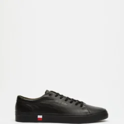Discount ✔️ Tommy Hilfiger Corporate Modern Vulc Leather - Men's Black 💯