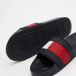 Brand new ✔️ Tommy Hilfiger Essential Flag Pool Slides Desert Sky ⌛ -Mens Shoes Shop http3A2F2Fstatic.theiconic.com .au2Fp2Ftommy hilfiger 3851 1132931 3