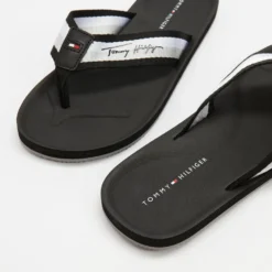Promo 🥰 Tommy Hilfiger Three Color Beach Sandals - Men's Black ⭐ -Mens Shoes Shop http3A2F2Fstatic.theiconic.com .au2Fp2Ftommy hilfiger 4195 9232931 3
