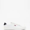 Cheap 💯 Tommy Hilfiger Retro Vulcanised Sneakers - Men's White 👏