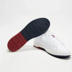 Brand new 🎉 Tommy Hilfiger Retro Leather Tennis Trainers - Men's White 🔥 -Mens Shoes Shop http3A2F2Fstatic.theiconic.com .au2Fp2Ftommy hilfiger 4311 5132931 3