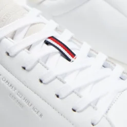 Brand new 🎉 Tommy Hilfiger Retro Leather Tennis Trainers - Men's White 🔥 -Mens Shoes Shop http3A2F2Fstatic.theiconic.com .au2Fp2Ftommy hilfiger 4320 5132931 4