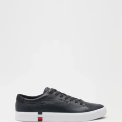 Hot Sale ✔️ Tommy Hilfiger Premium Corporate Vulcanised Sneakers Desert Sky 🎁