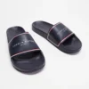 Brand new ⭐ Tommy Hilfiger RWB Raised Pool Slides Desert Sky ⌛