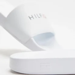 Best Sale ⌛ Tommy Hilfiger Raised Hilfiger Pool Slides White 🔥 -Mens Shoes Shop http3A2F2Fstatic.theiconic.com .au2Fp2Ftommy hilfiger 5439 2763021 4