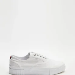 Outlet ✔️ Tommy Hilfiger Elevated Organic Cotton Trainers - Men's Black ✔️