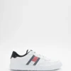 Cheapest ⭐ Tommy Hilfiger Essential Leather Cupsole Evo White ⭐
