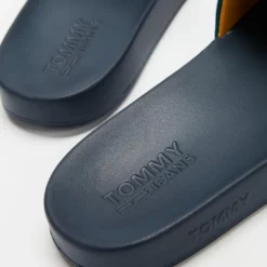 New ⭐ Tommy Hilfiger Varsity Tommy Jeans Poolslides - Men's Rural Green ⌛ -Mens Shoes Shop http3A2F2Fstatic.theiconic.com .au2Fp2Ftommy hilfiger 9108 8911051 3