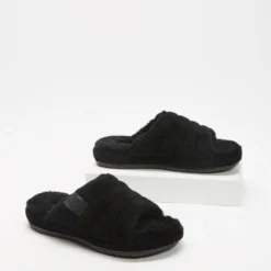 Coupon ✨ UGG Fluff You Slides - Men's Black 🔔 -Mens Shoes Shop http3A2F2Fstatic.theiconic.com .au2Fp2Fugg 0185 0442711 3